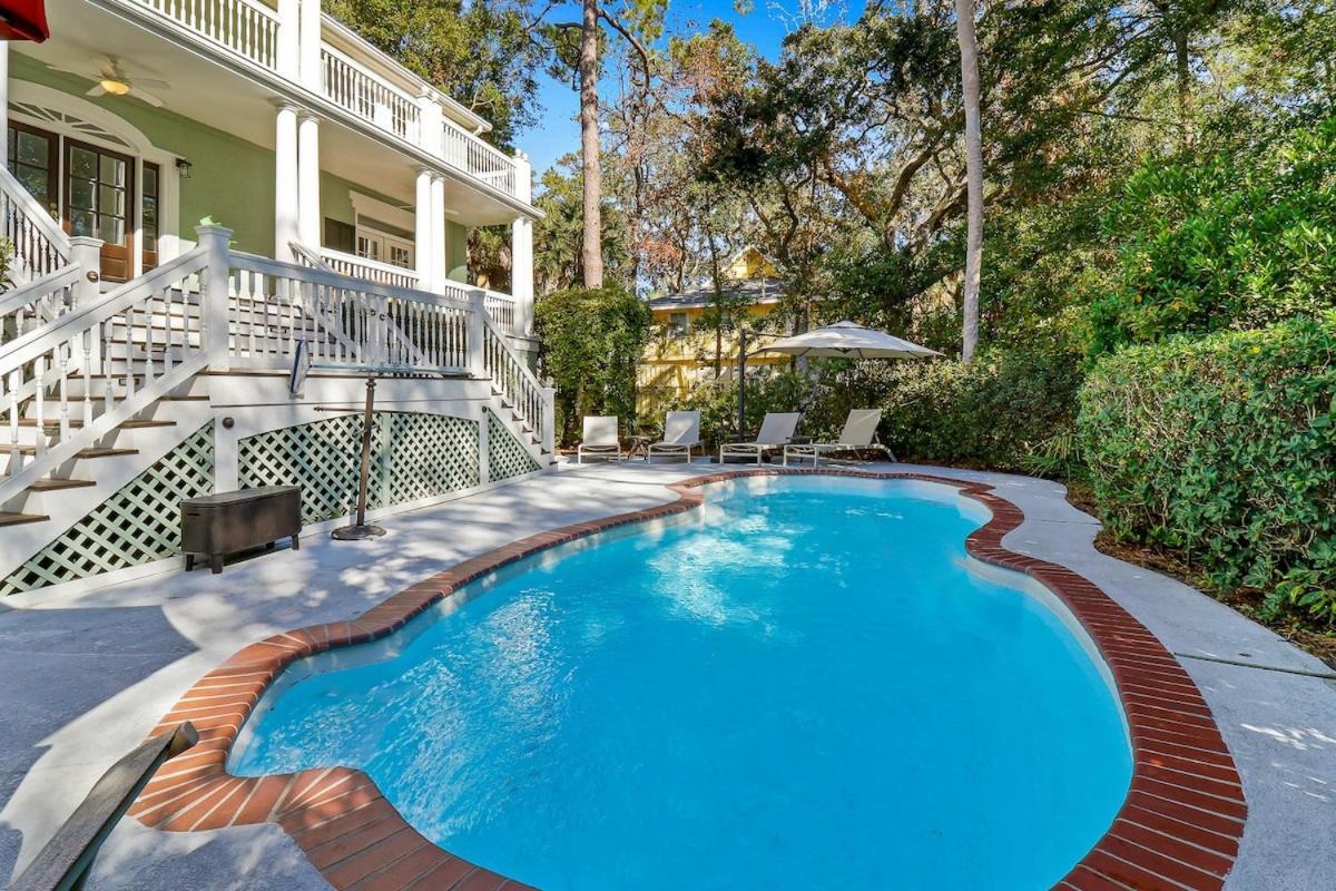 6 Bd 4 And One Half Bath Family Friendly Beach Home With Heated Pool Just A Block To The Beach Hilton Head Island Ngoại thất bức ảnh