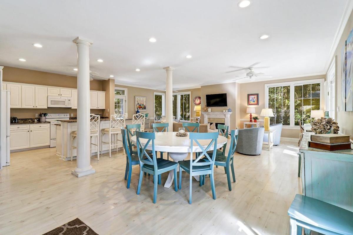 6 Bd 4 And One Half Bath Family Friendly Beach Home With Heated Pool Just A Block To The Beach Hilton Head Island Ngoại thất bức ảnh