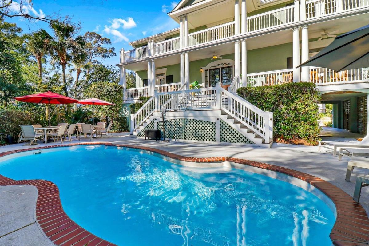 6 Bd 4 And One Half Bath Family Friendly Beach Home With Heated Pool Just A Block To The Beach Hilton Head Island Ngoại thất bức ảnh